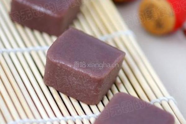 小豆凉糕