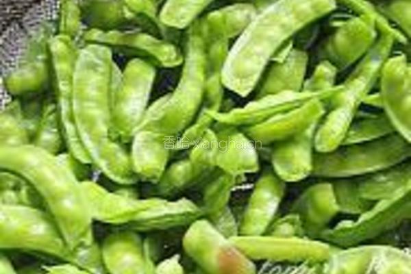 软荚豌豆炒春笋的做法图解6