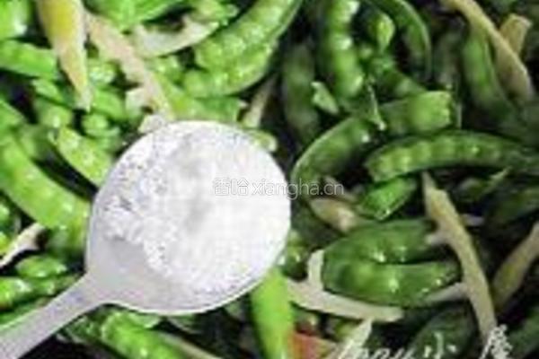 软荚豌豆炒春笋的做法图解14