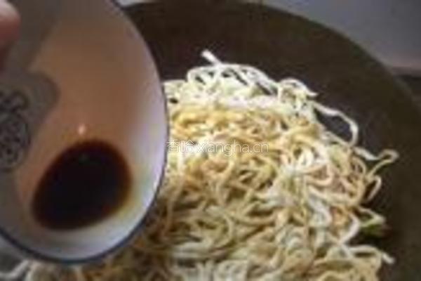扁豆焖面的做法图解10