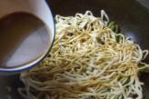扁豆焖面的做法图解9