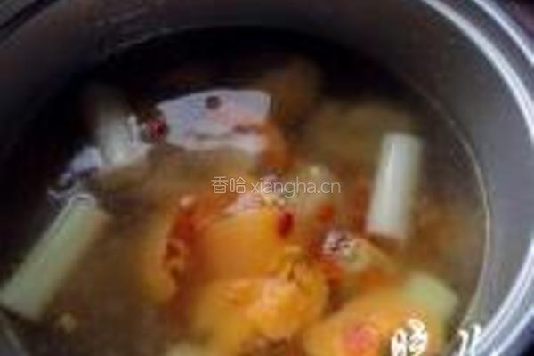 木瓜山药鸡汤的做法图解6