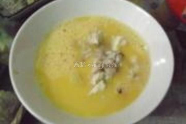 蟹肉烩豆腐的做法图解4