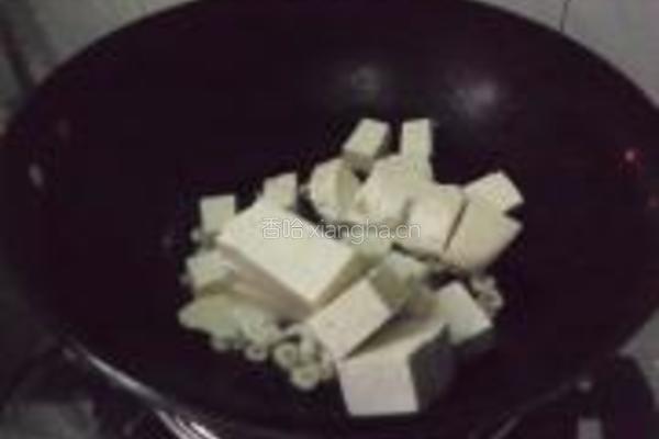 蟹肉烩豆腐的做法图解8