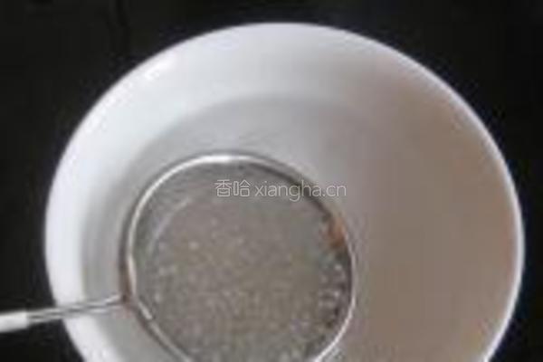 蜀葵花冰糖西米羹的做法图解5