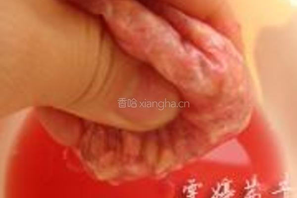 石榴汁银耳果冻的做法图解4