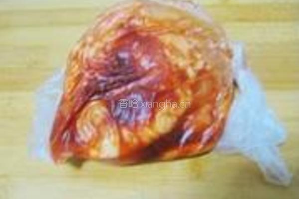 鸡腿汉堡包的做法图解15