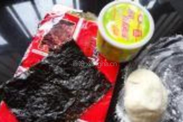 紫菜肉松卷的做法图解1