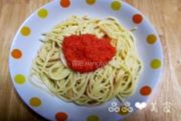 和风明太子意面的做法图解8