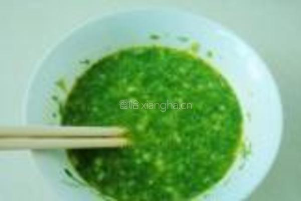 茴香鸡蛋饼的做法图解4