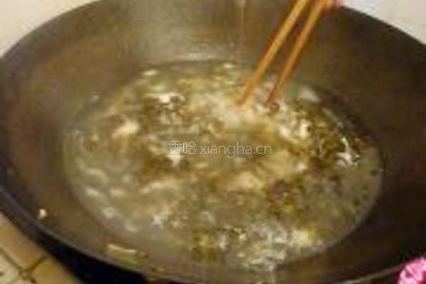 紫菜海米蛋花汤的做法图解3