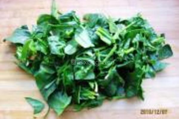 黄豆芽菠菜汤的做法图解4