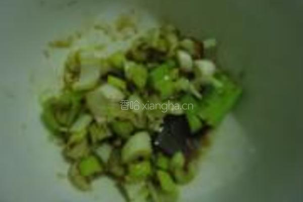 茼蒿清汤面的做法图解3