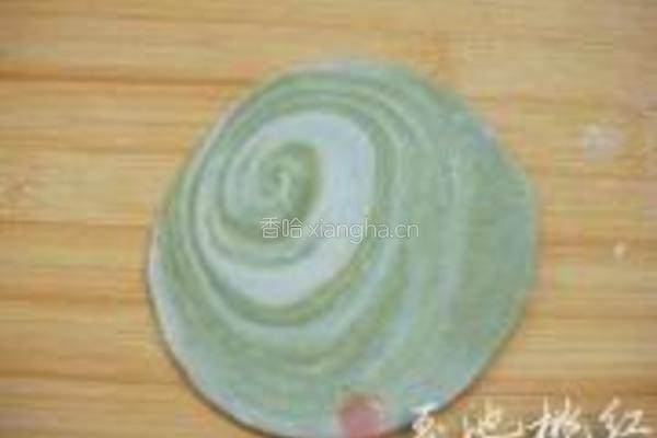 抹茶豆沙酥的做法图解8