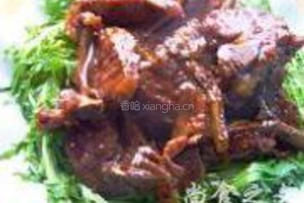 酱骨配苦苣的做法图解4