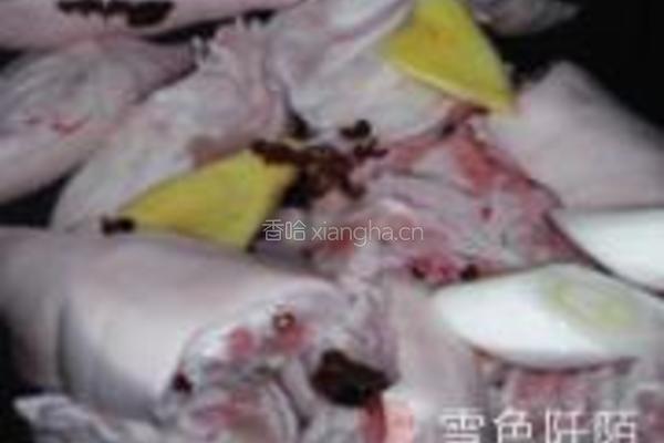 酸汤猪脚的做法图解4