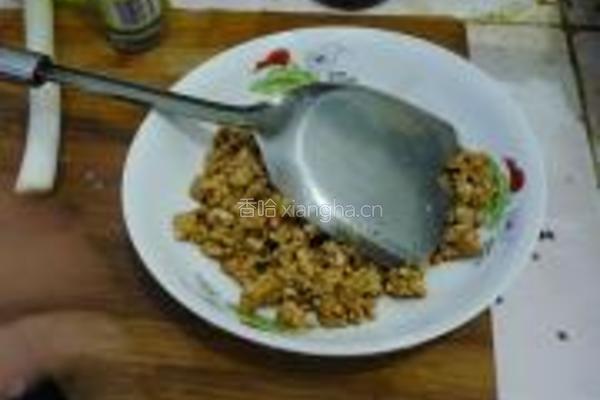 酸豆角炒肉末的做法图解4