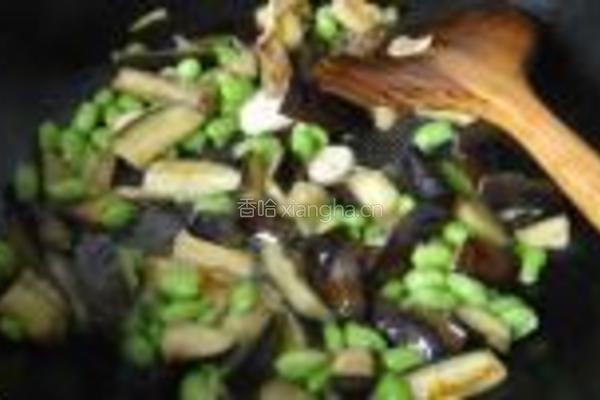 毛豆烧茄子的做法图解8