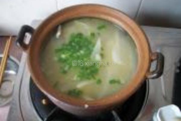 萝卜丝生鱼汤的做法图解6