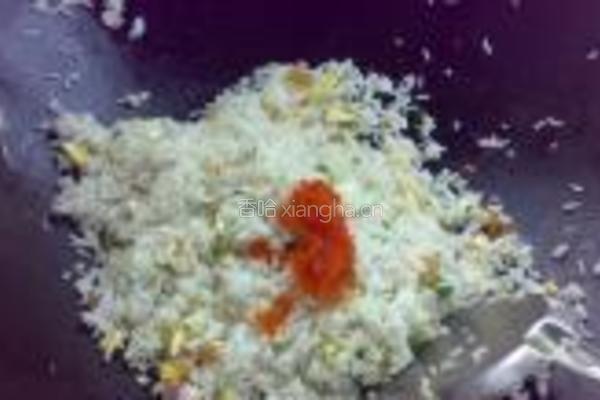 蟹子虾米蛋炒饭的做法图解10