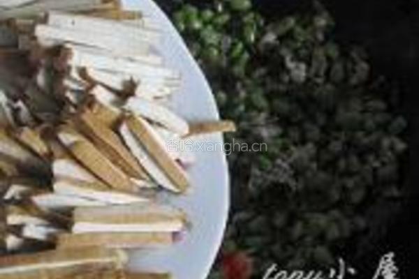 毛豆炒香干的做法图解8