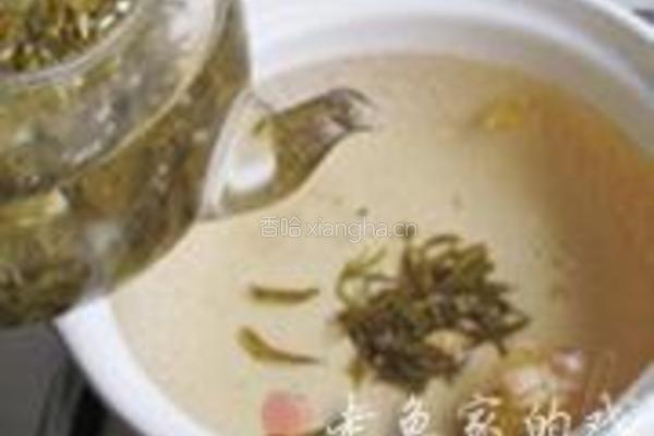 兰花鳕鱼茶汤煮的做法图解6
