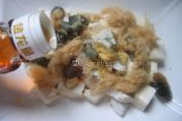 双蛋拌豆腐的做法图解4