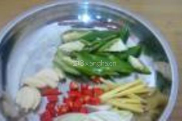 花肉炒香干的做法图解1