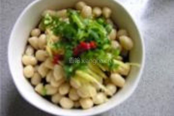 老醋拌花仁的做法图解5