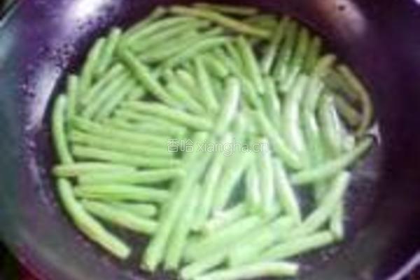 凉拌四季豆的做法图解2