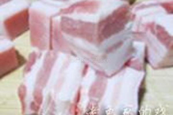 罗汉果烧肉的做法图解2