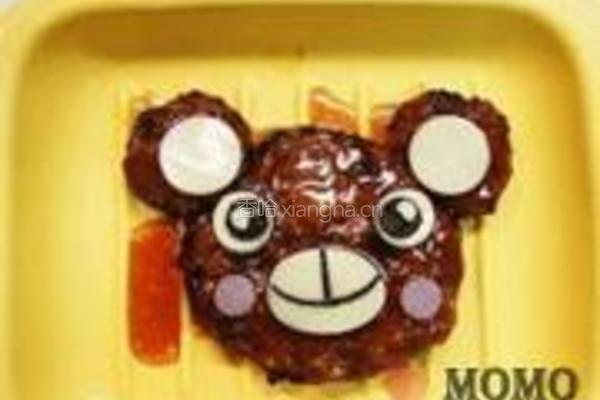 小熊汉堡肉饼的做法图解11