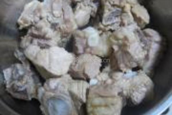 陈皮排骨的做法图解2