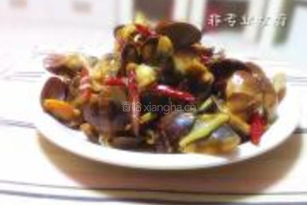 辣炒花蚬子的做法图解5