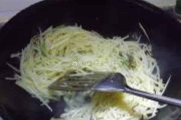 醋溜土豆丝的做法图解6