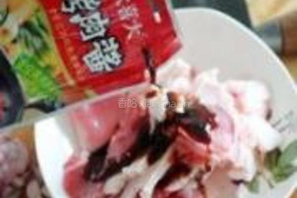 微波炉烘烤五花肉的做法图解3