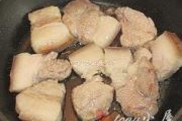 红烧肉的做法图解4