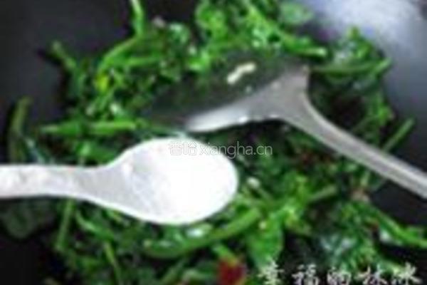 香辣油菜心的做法图解4