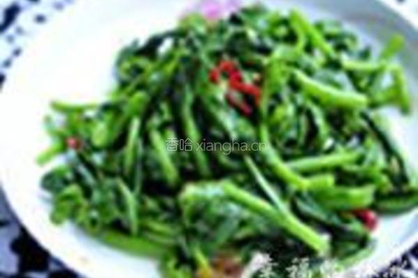 香辣油菜心的做法图解6