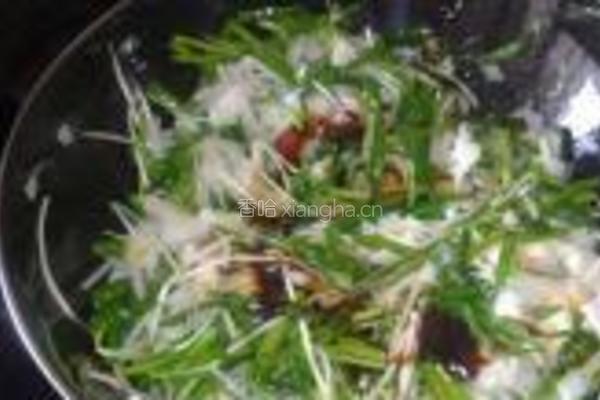韭菜豆芽炒果条的做法图解10