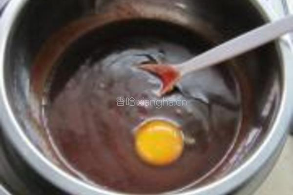 榛子巧克力饼干的做法图解2