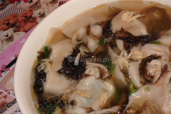 虾米汤馄饨