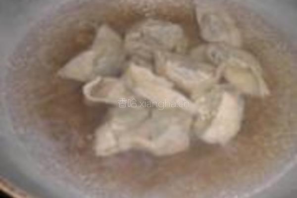 虾米汤馄饨的做法图解4