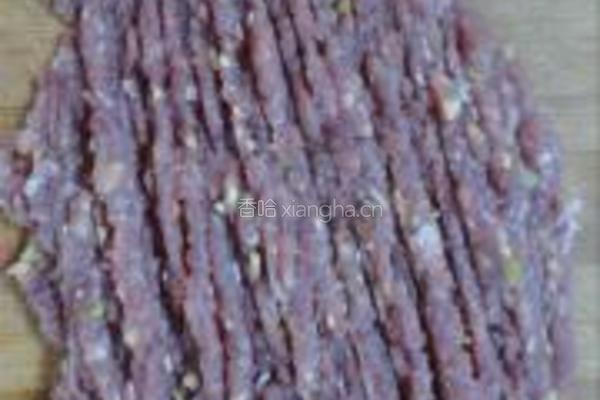 肉末蒸蛋羹的做法图解2