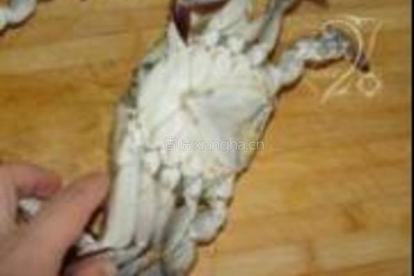 螃蟹粉丝煲的做法图解4
