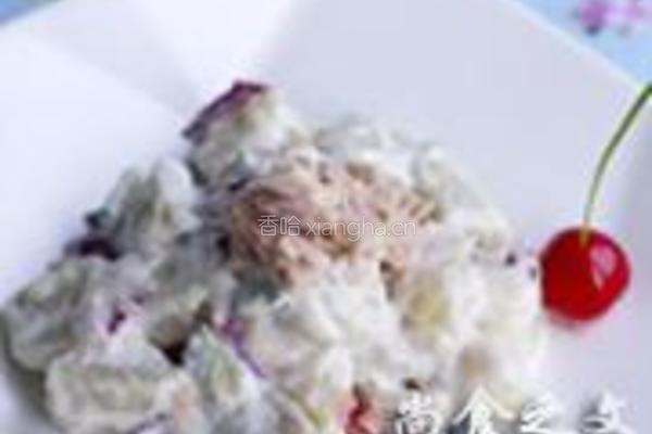 吞拿鱼土豆沙拉的做法图解8
