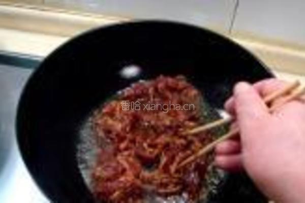 葱爆羊肉的做法图解7