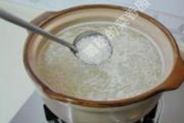 鸭肉山药粥的做法图解7