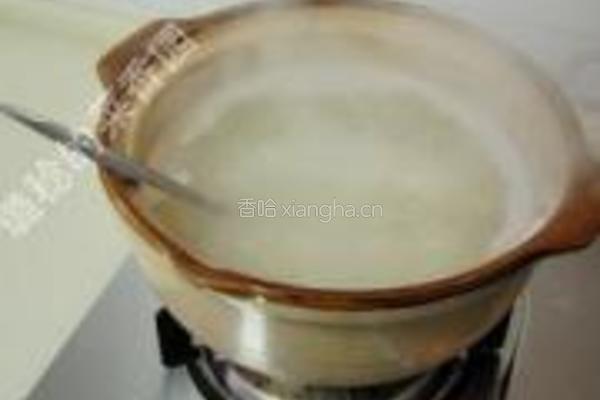 鸭肉山药粥的做法图解8