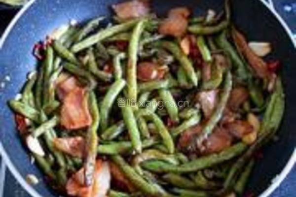 干煸豆角的做法图解7